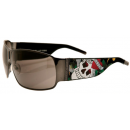 Ed Hardy Love Kills Slowly EHS012 Gunmetal