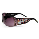 Ed Hardy Skull & Cherry Blossoms EHS022 Gunmetal