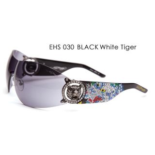 Ed Hardy White Tiger EHS030 Black