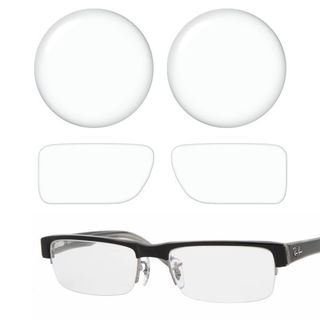 Brillengläser einarbeiten in bestellte Halbrand-Fassung